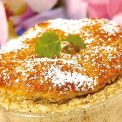 Суфле по-французски из грецких орехов