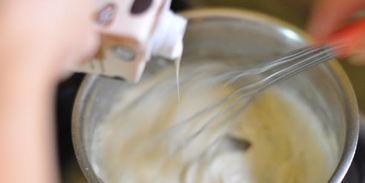 суфле с чеддером и кабачками