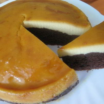 Торт-суфле карамельно-молочный