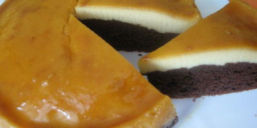 Рецепт торта-суфле карамельно-молочный