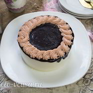 Рецепт Торта-суфле Птичье молоко