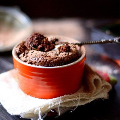 Творожно-шоколадное суфле