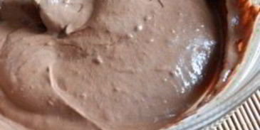 творожно-шоколадное суфле