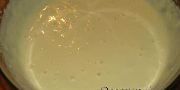 творожное суфле с крыжовником и шоколадом