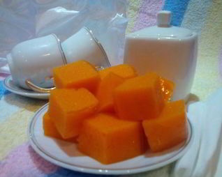 Тыквенно-лимонное суфле