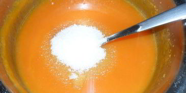 тыквенно-лимонное суфле