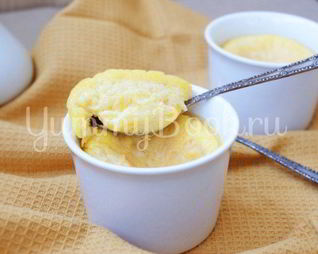 Тыквенное суфле на молоке