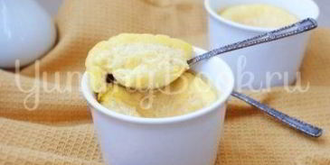 тыквенное суфле на молоке