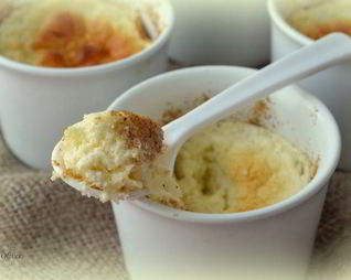 Воздушное суфле из пармезана