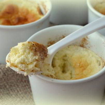 Воздушное суфле из пармезана