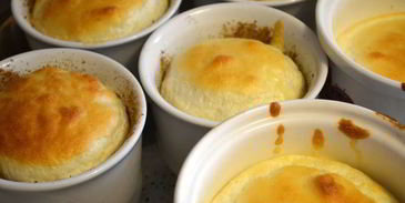 воздушное суфле из пармезана