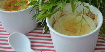 воздушное суфле из пармезана