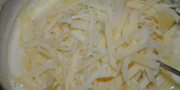 воздушное суфле из пармезана