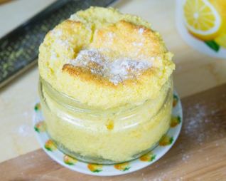 Яблочно-лимонное суфле