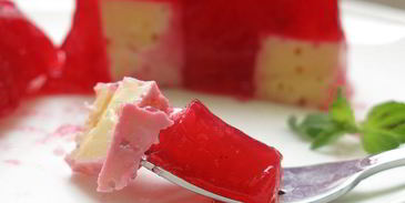 сыр в ягодном желе