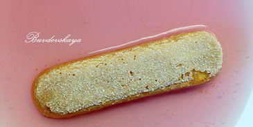 фиалковое тирамису без сырых яиц