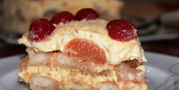 кофейно-клубничный тирамису