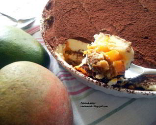 Манговый тирамису