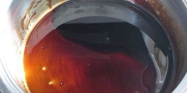 мини-тирамису с томатным чатни и бальзамическим сиропом