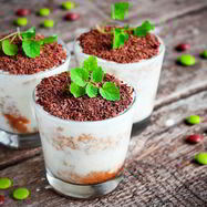 Рецепт Парфе Тирамису с маскарпоне и шоколадом