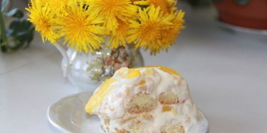 Рецепт персикового тирамису