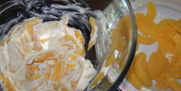 персиковый тирамису