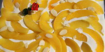 персиковый тирамису