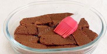 тирамису на шоколадном бисквите без яиц