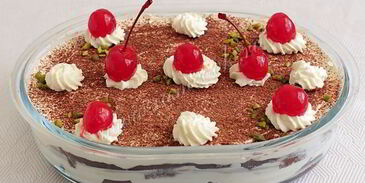 тирамису на шоколадном бисквите без яиц