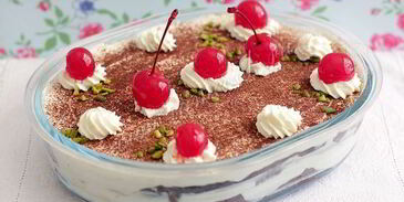 тирамису на шоколадном бисквите без яиц