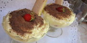 тирамису с клубникой