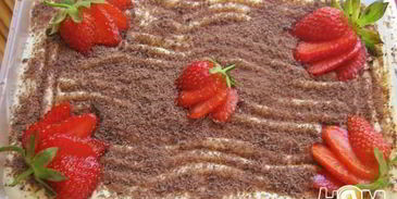 тирамису с клубникой