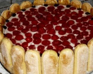 Тирамису с малиной