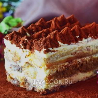 Тирамису со сливками