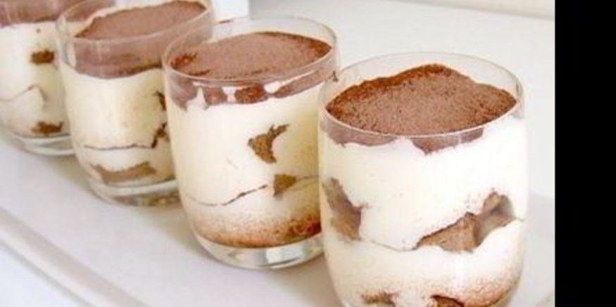 Рецепт тирамису в стакане