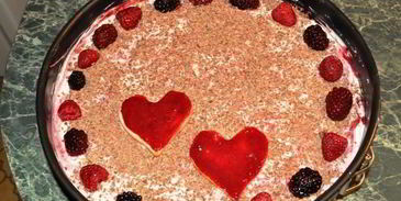 ягодный торт-тирамису