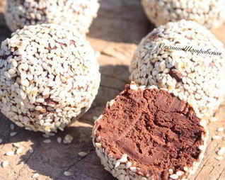 Трюфели с авокадо