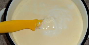 творог из молока и кефира