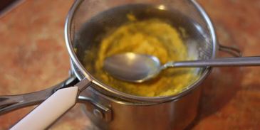 тыквенная панна котта с цитрусовым соусом