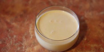 тыквенная панна котта с цитрусовым соусом