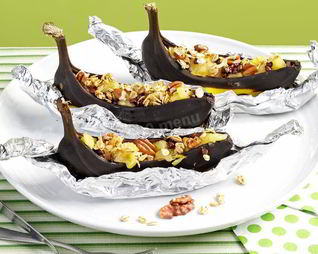 Запеченные бананы в духовке