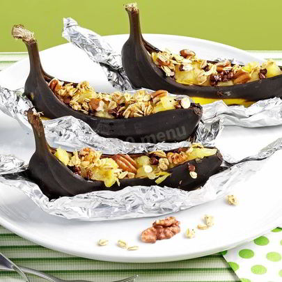 Запеченные бананы в духовке
