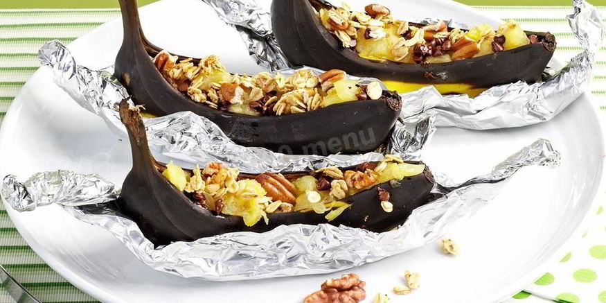 Рецепт запеченных бананов в духовке