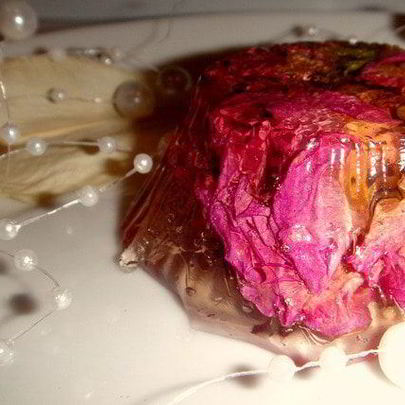 Зеркальный десерт 3D Flowers