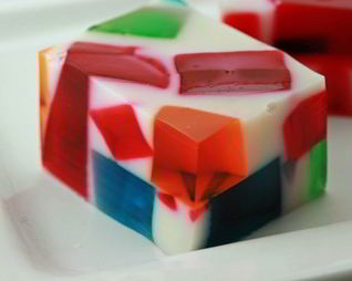 Желе-десерт Разбитое стекло