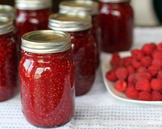 Желе из малины без варки