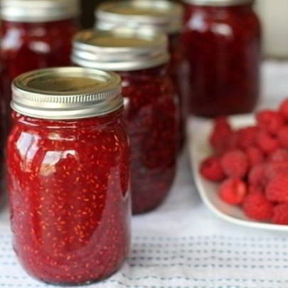 Желе из малины без варки