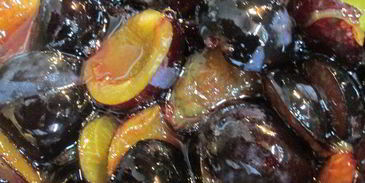 желе из запеченных в вине слив