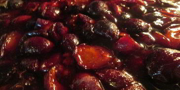 желе из запеченных в вине слив