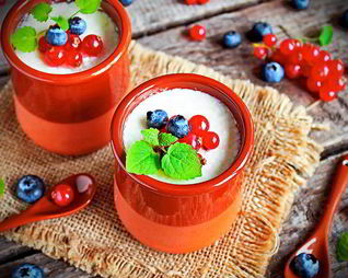 Живой йогурт на топленом молоке